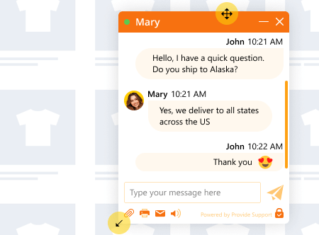Wählen Sie die richtige Position für Ihr Chat-Symbol und den Besucher-Messenger Einstellungen für Größe und Position des Chat-Messengers