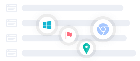 Check who's on your website Details über die Website-Besucher in der Provide Support Live-Chat-Software